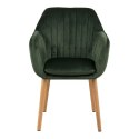 ACTONA Krzesło Emilia Velvet forest green ACTONA Krzesło Emilia Velvet forest green