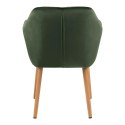 ACTONA Krzesło Emilia Velvet forest green ACTONA Krzesło Emilia Velvet forest green