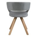 ACTONA Krzesło Grace light grey cross ACTONA Krzesło Grace light grey cross