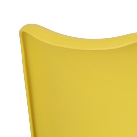 Intesi Krzesło Norden Star Square PP żółte 1610 tworzywo siedzisko poduszka ekoskóra nogi drewno lite bukowe naturalny Intesi Krzesło Norden Star Square PP żółte 1610 tworzywo siedzisko poduszka ekoskóra nogi drewno lite bukowe naturalny