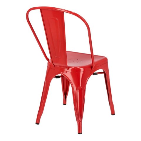 KRZESŁO Paris D2.DESIGN CZERWONE inspirowane Tolix metal malowany MOŻNA SZTAPLOWAĆdo domu i lokalu KRZESŁO Paris D2.DESIGN CZERWONE inspirowane Tolix metal malowany MOŻNA SZTAPLOWAĆdo domu i lokalu