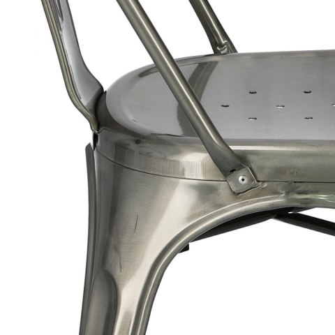 KRZESŁO Paris METAL inspirowane Tolix METALOWE MOŻNA SZTAPLOWAĆ D2.DESIGN do restauracji jadalni kuchni KRZESŁO Paris METAL inspirowane Tolix METALOWE MOŻNA SZTAPLOWAĆ D2.DESIGN do restauracji jadalni kuchni