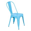 D2.DESIGN Krzesło Paris niebieskie inspirowane Tol ix D2.DESIGN Krzesło Paris niebieskie inspirowane Tol ix