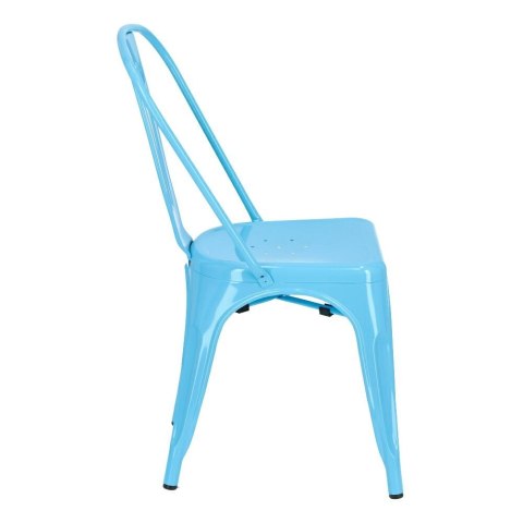 D2.DESIGN Krzesło Paris niebieskie inspirowane Tol ix D2.DESIGN Krzesło Paris niebieskie inspirowane Tol ix