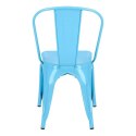 D2.DESIGN Krzesło Paris niebieskie inspirowane Tol ix D2.DESIGN Krzesło Paris niebieskie inspirowane Tol ix