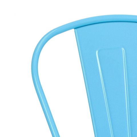 D2.DESIGN Krzesło Paris niebieskie inspirowane Tol ix D2.DESIGN Krzesło Paris niebieskie inspirowane Tol ix