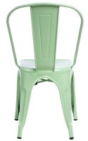D2.DESIGN Krzesło Paris zielone inspirowane Tolix D2.DESIGN Krzesło Paris zielone inspirowane Tolix