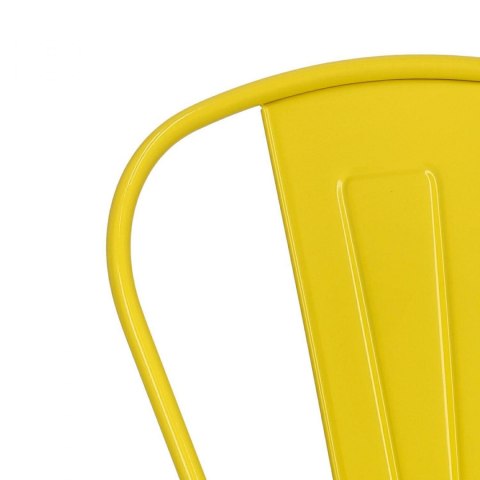 KRZESŁO Paris ŻÓŁTE inspirowane Tolix METAL malowany wytrzymałe i stabilne MOŻNA SZTAPLOWAĆ D2.DESIGN KRZESŁO Paris ŻÓŁTE inspirowane Tolix METAL malowany wytrzymałe i stabilne MOŻNA SZTAPLOWAĆ D2.DESIGN
