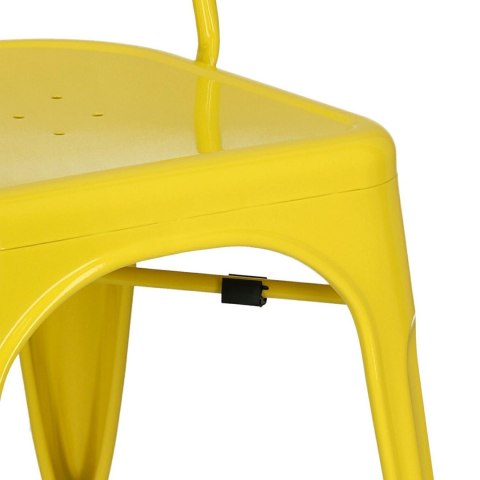 KRZESŁO Paris ŻÓŁTE inspirowane Tolix METAL malowany wytrzymałe i stabilne MOŻNA SZTAPLOWAĆ D2.DESIGN KRZESŁO Paris ŻÓŁTE inspirowane Tolix METAL malowany wytrzymałe i stabilne MOŻNA SZTAPLOWAĆ D2.DESIGN