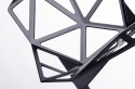 KRZESŁO SPLIT PREMIUM CZARNE - ALUMINIUM nogi czarne King Home WYGODNE I NOWOCZESNE KRZESŁO SPLIT PREMIUM CZARNE - ALUMINIUM nogi czarne King Home WYGODNE I NOWOCZESNE