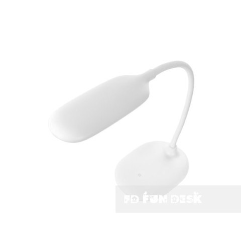 Fun Desk Lampka biurkowa LED L5 biała, ładowarka USB - 3 tryby jasności Fun Desk Lampka biurkowa LED L5 biała, ładowarka USB - 3 tryby jasności