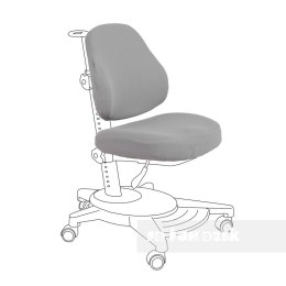 Fun Desk Pokrowiec Agosto Grey CC na krzesło / fotel szary