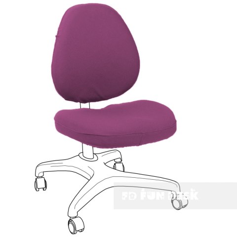 Fun Desk Pokrowiec Bello I Violet CC na krzesło / fotel fiolet Fun Desk Pokrowiec Bello I Violet CC na krzesło / fotel fiolet