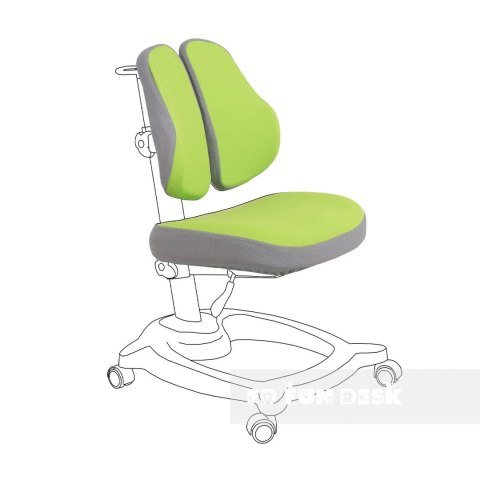 Fun Desk Pokrowiec Diverso Green CC na krzesło / fotel zielony Fun Desk Pokrowiec Diverso Green CC na krzesło / fotel zielony