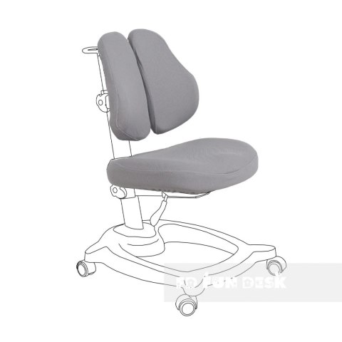 Fun Desk Pokrowiec Diverso Grey CC na krzesło / fotel szary Fun Desk Pokrowiec Diverso Grey CC na krzesło / fotel szary