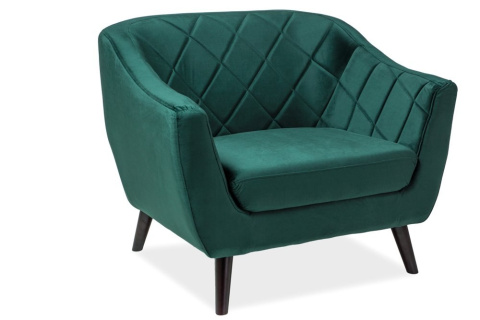 SIGNAL FOTEL MOLLY 1 VELVET ZIELONY BLUVEL 78 / WENGE (T) SIGNAL FOTEL MOLLY 1 VELVET ZIELONY BLUVEL 78 / WENGE (T)