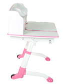 Fun Desk Amare II Pink biurko regulowane różowe