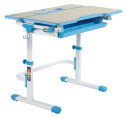 Fun Desk Biurko dziecięce Lavoro L Blue regulowane białe niebieskie Fun Desk Biurko dziecięce Lavoro L Blue regulowane białe niebieskie