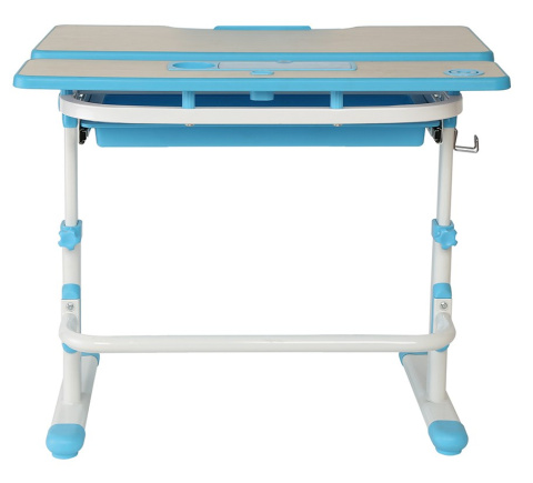 Fun Desk Biurko dziecięce Lavoro L Blue regulowane białe niebieskie Fun Desk Biurko dziecięce Lavoro L Blue regulowane białe niebieskie