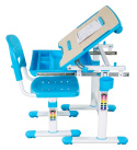 Fun Desk dziecięce Bambino Blue BIURKO+KRZESŁO regulowane