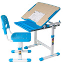 Fun Desk dziecięce Piccolino Blue BIURKO+KRZESŁO regulowane Fun Desk dziecięce Piccolino Blue BIURKO+KRZESŁO regulowane