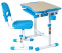 Fun Desk dziecięce Piccolino Blue BIURKO+KRZESŁO regulowane