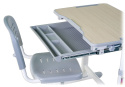 Fun Desk dziecięce Piccolino Grey BIURKO+KRZESŁO regulowane Fun Desk dziecięce Piccolino Grey BIURKO+KRZESŁO regulowane