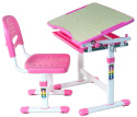 Fun Desk dziecięce Piccolino Pink BIURKO+KRZESŁO regulowane