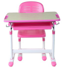 Fun Desk dziecięce Piccolino Pink BIURKO+KRZESŁO regulowane