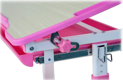 Fun Desk dziecięce Piccolino Pink BIURKO+KRZESŁO regulowane Fun Desk dziecięce Piccolino Pink BIURKO+KRZESŁO regulowane