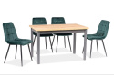 SIGNAL STÓŁ ADAM PROSTOKĄTNY NIEROZKŁADANY PŁYTA LAMINOWANA DĄB LANCELOT / STELAŻ ANTRACYT MDF 100x60 SIGNAL STÓŁ ADAM PROSTOKĄTNY NIEROZKŁADANY PŁYTA LAMINOWANA DĄB LANCELOT / STELAŻ ANTRACYT MDF 100x60
