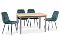 SIGNAL STÓŁ ADAM LAMINAT DĄB LANCELOT / ANTRACYT MDF 120x68 SIGNAL STÓŁ ADAM LAMINAT DĄB LANCELOT / ANTRACYT MDF 120x68