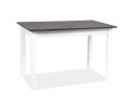 SIGNAL STÓŁ HORACY ANTRACYT / BIAŁY MAT 100(140)x60 PROSTOKĄTNY ROZKŁADANY BLAT PŁYTA LAMINOWANA STELAŻ MDF SIGNAL STÓŁ HORACY ANTRACYT / BIAŁY MAT 100(140)x60 PROSTOKĄTNY ROZKŁADANY BLAT PŁYTA LAMINOWANA STELAŻ MDF