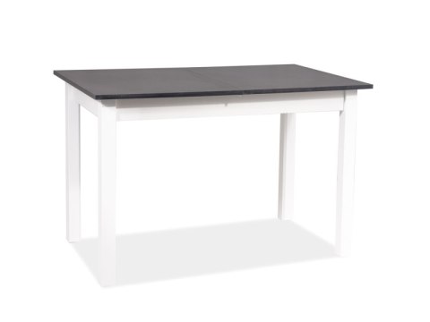 SIGNAL STÓŁ HORACY ANTRACYT / BIAŁY MAT 100(140)x60 PROSTOKĄTNY ROZKŁADANY BLAT PŁYTA LAMINOWANA STELAŻ MDF SIGNAL STÓŁ HORACY ANTRACYT / BIAŁY MAT 100(140)x60 PROSTOKĄTNY ROZKŁADANY BLAT PŁYTA LAMINOWANA STELAŻ MDF