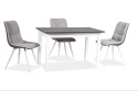 SIGNAL STÓŁ HORACY ANTRACYT / BIAŁY MAT 100(140)x60 PROSTOKĄTNY ROZKŁADANY BLAT PŁYTA LAMINOWANA STELAŻ MDF SIGNAL STÓŁ HORACY ANTRACYT / BIAŁY MAT 100(140)x60 PROSTOKĄTNY ROZKŁADANY BLAT PŁYTA LAMINOWANA STELAŻ MDF