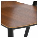 KRZESŁO BELLA Z PODŁOKIETNIKAMI D2.DESIGN STELAŻ TWORZYWO CZARNE SIEDZISKO I OPARCIE DREWNO ORZECH LEKKIE I WYGODNE KRZESŁO BELLA Z PODŁOKIETNIKAMI D2.DESIGN STELAŻ TWORZYWO CZARNE SIEDZISKO I OPARCIE DREWNO ORZECH LEKKIE I WYGODNE