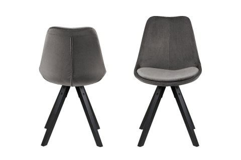ACTONA Krzesło Dima VIC dark grey /black ACTONA Krzesło Dima VIC dark grey /black