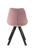 ACTONA Krzesło Dima VIC dusty rose /black ACTONA Krzesło Dima VIC dusty rose /black