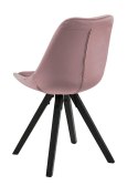 ACTONA Krzesło Dima VIC dusty rose /black ACTONA Krzesło Dima VIC dusty rose /black