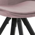 ACTONA Krzesło Dima VIC dusty rose /black ACTONA Krzesło Dima VIC dusty rose /black