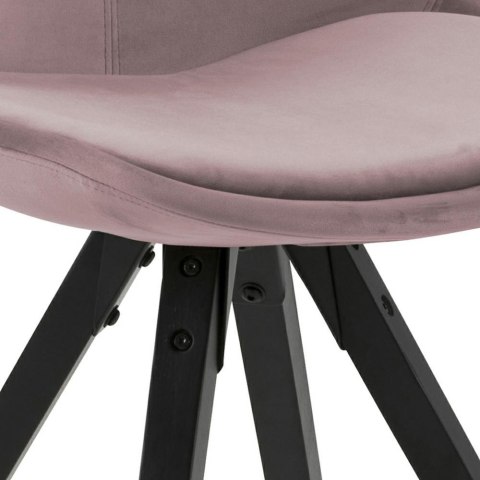 ACTONA Krzesło Dima VIC dusty rose /black ACTONA Krzesło Dima VIC dusty rose /black
