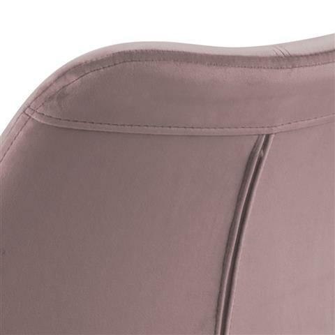 ACTONA Krzesło Dima VIC dusty rose /black ACTONA Krzesło Dima VIC dusty rose /black