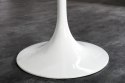 King Home Stół TULIP PREMIUM 100 okrągły biały - blat MDF połysk podstawa metal lakierowany proszkowo King Home Stół TULIP PREMIUM 100 okrągły biały - blat MDF połysk podstawa metal lakierowany proszkowo