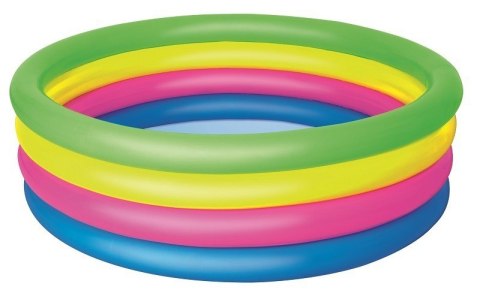 Bestway Bestway 51117 BASEN DMUCHANY CZTERY KOLORY OKRĄGŁY PVC 157cm x 46cm POJ. 522L Bestway Bestway 51117 BASEN DMUCHANY CZTERY KOLORY OKRĄGŁY PVC 157cm x 46cm POJ. 522L