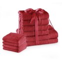 Frankhauer Zestaw 10 ręczników AMARI - różne kolory 2*70x140+4*50x100+4*30X50