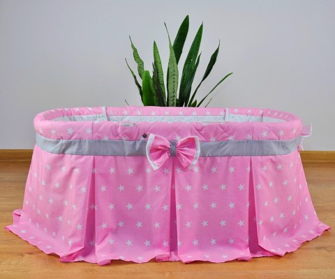 Milly Mally Kołyska z pilotem SIMPLE PINK Milly Mally Kołyska z pilotem SIMPLE PINK