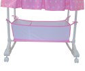 Milly Mally Kołyska z pilotem SIMPLE PINK Milly Mally Kołyska z pilotem SIMPLE PINK