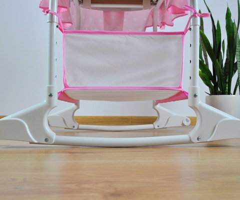 Milly Mally Kołyska z pilotem SIMPLE PINK Milly Mally Kołyska z pilotem SIMPLE PINK