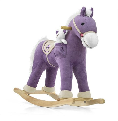 Milly Mally Koń Konik na biegunach Pony Purple