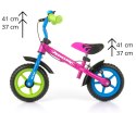 Milly Mally Rowerek Biegowy Dragon z hamulcem i dzwonkiem Multicolor Róż Czarny regulacja wysokości siodełka i kierownicy Milly Mally Rowerek Biegowy Dragon z hamulcem i dzwonkiem Multicolor Róż Czarny regulacja wysokości siodełka i kierownicy